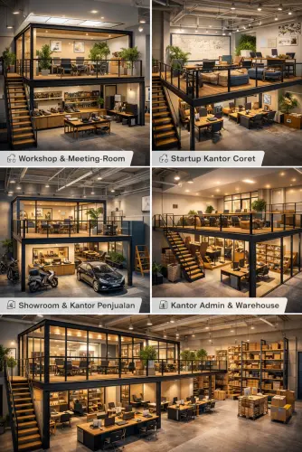 Mezzanine Ruang Kantor di Cibubur