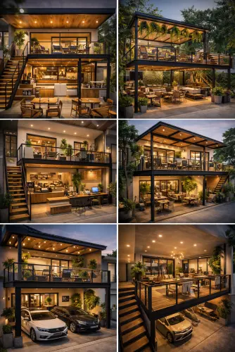 Mezannine Cafe Modern di Cibubur