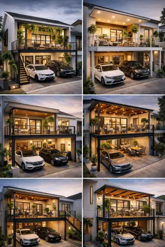 Mezannine Teras Rumah Keren di Cibubur
